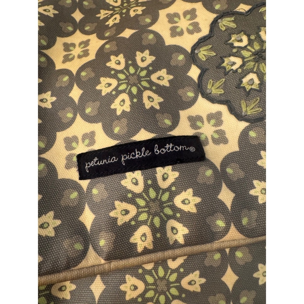 Petunia Pickle Bottom Floral Messenger Diaper Bag Convertible‎ Backpack Purse - Picture 2 of 5